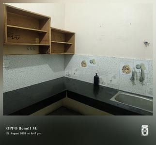 Kitchen Image of 1300 Sq.ft 3 BHK Independent House for rent in Meri Jhansi for Rs. 12000