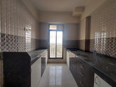 Kitchen Image of 650 Sq.ft 1 BHK Apartment / Flat for sale in Sumatinath GP Complex Building No 2, Naigaon East Naigaon for Rs. 3350000