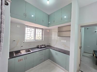 Kitchen Image of 650 Sq.ft 1 BHK Apartment / Flat for rent in Whitefield Bengaluru for Rs. 23000