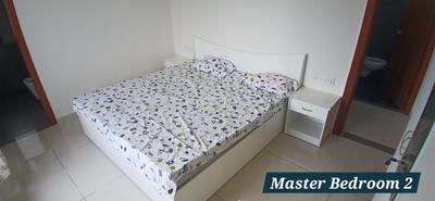 Bedroom Image of 1618 Sq.ft 3 BHK Apartment / Flat for rent in Shivalay Sky Elegante, Motera Ahmedabad for Rs. 35000