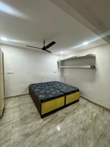 Bedroom Image of 500 Sq.ft 1 BHK Studio for rent in Munirka New Delhi for Rs. 18500