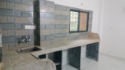 Kitchen Image of 400 Sq.ft 1 RK Builder Floor for rent in Gorewada Nagpur for Rs. 6000