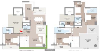 Image of 2627 Sq.ft 3 BHK Apartment / Flat for sale in Gota, Ahmedabad for Rs. 20600000