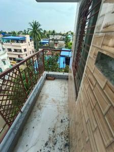 Balcony Image of 1090 Sq.ft 3 BHK Apartment / Flat for sale in Airport Gate No 2 Kolkata for Rs. 4578000