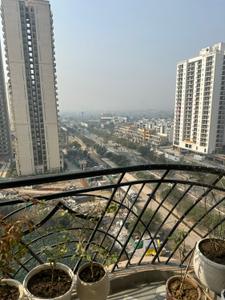 Balcony Image of 1092 Sq.ft 3 BHK Apartment / Flat for rent in CRC Sublimis, Noida Extension Greater Noida for Rs. 35000