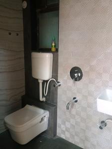 Common Bathroom Image of 697 Sq.ft 1 BHK Apartment / Flat for sale in Palm Vista A1 &amp; A2, Shilphata Thane for Rs. 5499000