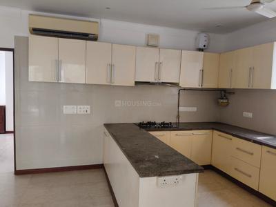 Kitchen Image of 3600 Sq.ft 3 BHK Builder Floor for rent in Property Floors In Anand Niketan, Moti Bagh South New Delhi for Rs. 220000