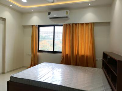 Bedroom Image of 850 Sq.ft 2 BHK Apartment / Flat for rent in Rashi Tower, Goregaon East Mumbai for Rs. 60000