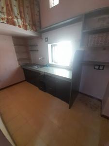 Kitchen Image of 1000 Sq.ft 1 BHK Builder Floor for rent in Ghatlodiya Ahmedabad for Rs. 17000