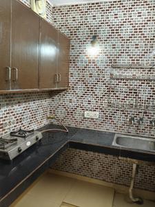 Kitchen Image of 1100 Sq.ft 2 BHK Builder Floor for rent in Lajpat Nagar New Delhi for Rs. 45000