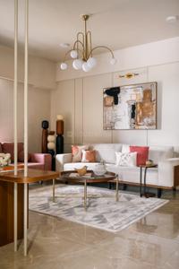 Hall Image of 1900 Sq.ft 3 BHK Apartment / Flat for rent in Arjun Grace, Ghatlodiya Ahmedabad for Rs. 45000
