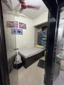 Bedroom Image of 1234 Sq.ft 2 BHK Apartment / Flat for rent in National Sicily Marvel, Kopar Khairane Navi Mumbai for Rs. 54000