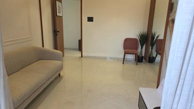 Living Room Image of 1000 Sq.ft 2 BHK Apartment / Flat for sale in La Mer One, Panvel Navi Mumbai for Rs. 5900000