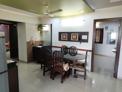 Kitchen Image of 2050 Sq.ft 3 BHK Apartment / Flat for sale in Vesu Surat for Rs. 11500000