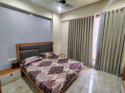 Bedroom Image of 1252 Sq.ft 2 BHK Apartment / Flat for rent in Keshvam Skycity, Koba Gandhinagar for Rs. 25000