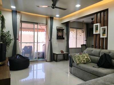 Living Room Image of 1050 Sq.ft 2 BHK Apartment / Flat for rent in Trimurti Elina, Sus Pune for Rs. 42000