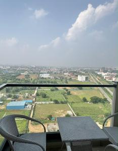 Balcony Image of 1400 Sq.ft 2 BHK Apartment / Flat for rent in M3M Skywalk, Sector 74 Gurgaon for Rs. 48000