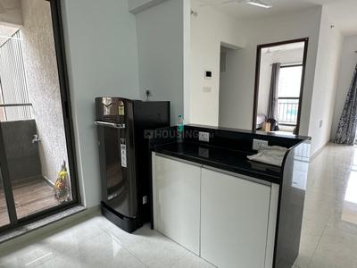 Kitchen Image of 1500 Sq.ft 3 BHK Apartment / Flat for rent in Wellington at Pride World City, Charholi Budruk Pune for Rs. 33000