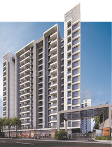 Image of 950 Sq.ft 2 BHK Apartment / Flat for sale in Mangalam Melizma, Kiwale, Pune for Rs. 6450000