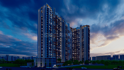 Image of 985 Sq.ft 2 BHK Apartment / Flat for sale in Balaji Oriana World, Tathawade, Pune for Rs. 8780000