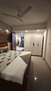 Bedroom Image of 1000 Sq.ft 2 BHK Builder Floor for rent in Sector 122 Noida for Rs. 45000