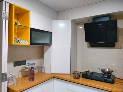 Kitchen Image of 1500 Sq.ft 2 BHK Apartment / Flat for rent in Pratap Nagar Jaipur for Rs. 27000
