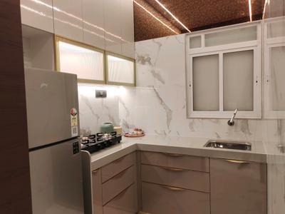 Kitchen Image of 500 Sq.ft 1 BHK Apartment / Flat for sale in Emerald Dotom Isle, Kandivali West Mumbai for Rs. 8700000