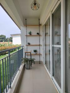 Balcony Image of 981 Sq.ft 2 BHK Apartment / Flat for sale in Godrej Splendour by Godrej Properties Ltd. , Whitefield Bengaluru for Rs. 12200000