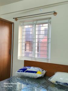 Bedroom Image of 700 Sq.ft 1 BHK Builder Floor for rent in BTM Layout Bengaluru for Rs. 30000