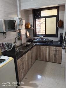 Kitchen Image of 600 Sq.ft 1 BHK Apartment / Flat for sale in Ghansoli Navi Mumbai for Rs. 8200000