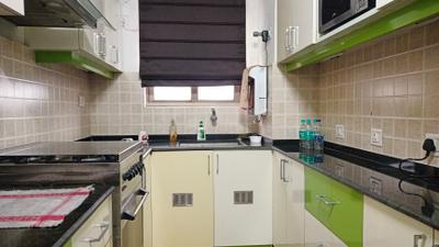 Kitchen Image of 1350 Sq.ft 3 BHK Apartment / Flat for sale in TATA Eden Court, New Town Kolkata for Rs. 13800000
