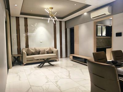 Living Room Image of 1013 Sq.ft 2 BHK Apartment / Flat for sale in Paras Rahul Downtown Phase II, Punawale Pune for Rs. 10800000