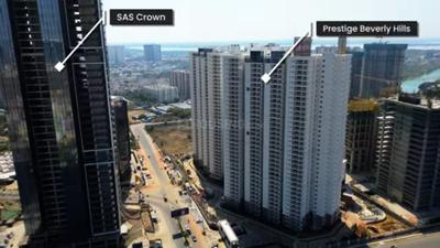 Image of 1750 Sq.ft 3 BHK Apartment / Flat for sale in Prestige Beverly Hills, Kokapet, Hyderabad for Rs. 27000000