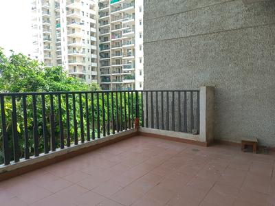 Bedroom One Image of 1620 Sq.ft 3 BHK Apartment / Flat for rent in Mapsko Mount Ville, Sector 79 Gurgaon for Rs. 55000