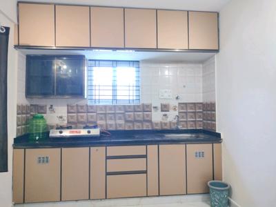 Kitchen Image of 500 Sq.ft 1 BHK Apartment / Flat for rent in Bettadasanapura Bengaluru for Rs. 18500