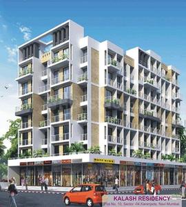 Image of 650 Sq.ft 1 BHK Apartment / Flat for rent in Satpanth Kalash Residency, Karanjade, Navi Mumbai for Rs. 12000