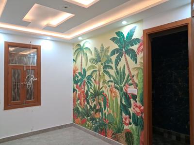 Bedroom Image of 600 Sq.ft 2 BHK Builder Floor for rent in Dwarka Mor New Delhi for Rs. 21000