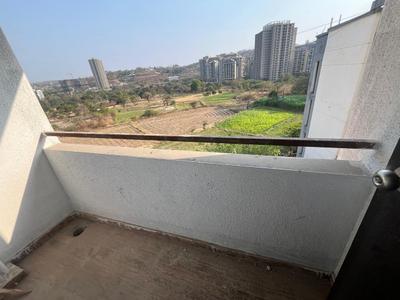 Balcony Image of 607 Sq.ft 1 BHK Apartment / Flat for rent in Jawalkar Padmavati Avenue, Bhugaon Pune for Rs. 15000