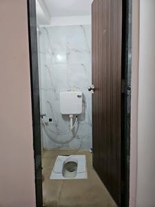 Common Bathroom One Image of 436 Sq.ft 1 BHK Apartment / Flat for sale in Amarnath Paradise, Charholi Budruk Pune for Rs. 3800000