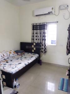 Bedroom Image of 500 Sq.ft 1 BHK Builder Floor for rent in Kondapur Hyderabad for Rs. 20000