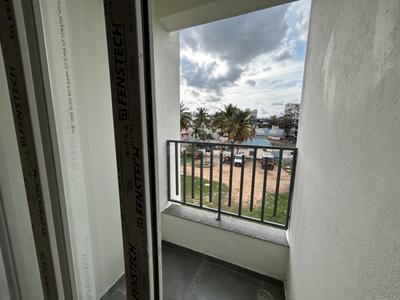 Balcony Image of 600 Sq.ft 1 BHK Builder Floor for rent in Bhoganhalli Bengaluru for Rs. 26000
