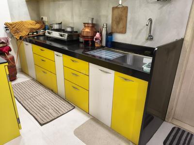 Kitchen Image of 420 Sq.ft 1 BHK Apartment / Flat for sale in Neelam Solstice, Ramabai Ambedkar Nagar Mumbai for Rs. 12500000