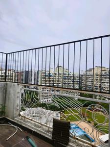 Bedroom Three Image of 1400 Sq.ft 3 BHK Apartment / Flat for rent in Ishwar River Residency, Chikhali Pune for Rs. 26000