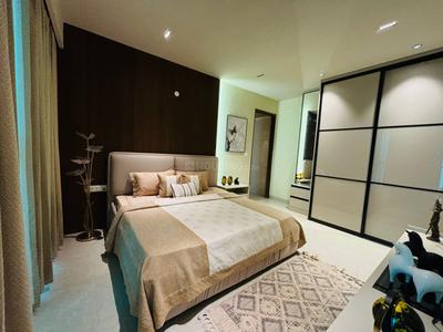Bedroom Image of 1995 Sq.ft 3 BHK Apartment / Flat for sale in Krishna Atlantis Grand, Bhabat Zirakpur for Rs. 13400000