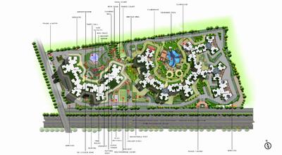 Image of 1937 Sq.ft 3 BHK Apartment / Flat for sale in Purva Park Hill, Vakil Garden City, Bengaluru for Rs. 22500000