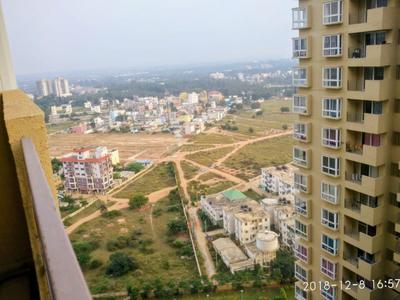 Balcony Image of 1059 Sq.ft 2 BHK Apartment / Flat for sale in Bhartiya Nikoo Homes, Navarathna Agrahara Bengaluru for Rs. 13000000
