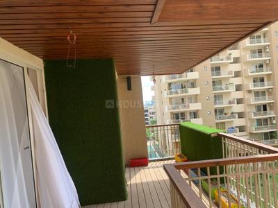 Balcony Image of 1650 Sq.ft 3 BHK Apartment / Flat for rent in Sushma Chandigarh Grande, Gazipur Zirakpur for Rs. 45999