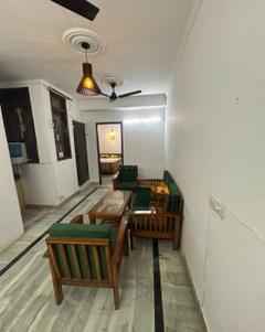 Hall Image of 600 Sq.ft 1 BHK Builder Floor for rent in Khirki Extension New Delhi for Rs. 18000
