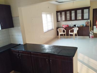 Kitchen Image of 1500 Sq.ft 3 BHK Apartment / Flat for rent in Sri Krishna SKC PVR Meadows, Sri Ramachandra Nagar Vijayawada for Rs. 19000