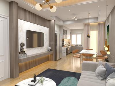 Hall Image of 1500 Sq.ft 3 BHK Apartment / Flat for sale in MG Aranyaa, Jagatpura Jaipur for Rs. 7481000